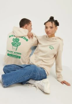 YOURTURN Unisex - Hoodie - Beige -Yourturn 01b604db53f44d179436a7654c4b7f31