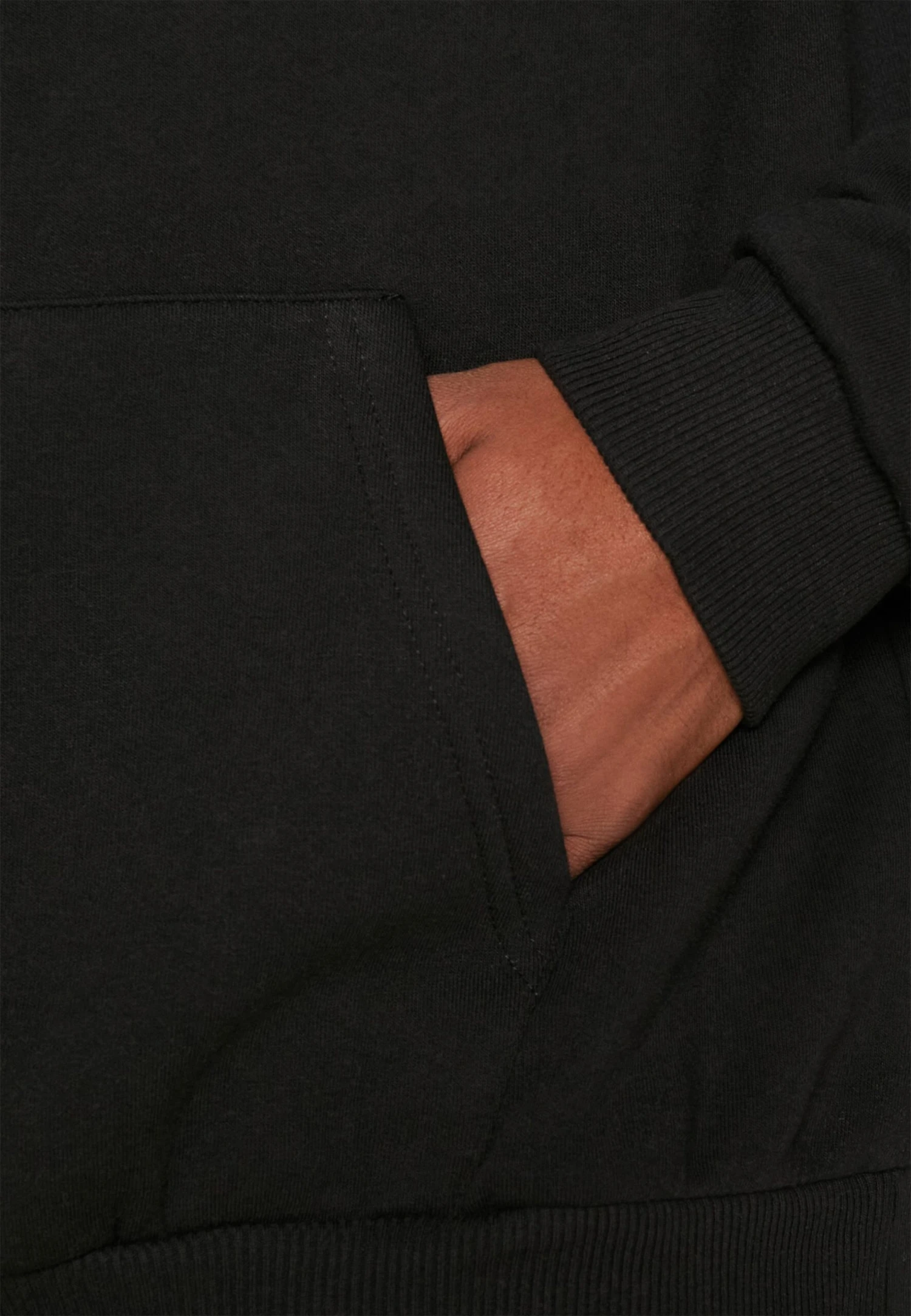 YOURTURN Yt-Zi-0122-0413Relaxed Hoodie / 802 - Black - Hoodie - 802 - Black 8 YOURTURN Yt-Zi-0122-0413Relaxed Hoodie / 802 - Black - Hoodie - 802 - Black - Afbeelding 6