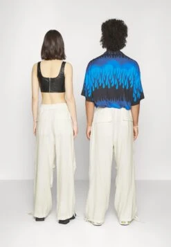 YOURTURN Genderless Parachute Unisex - Broek - White -Yourturn 0c77b5c732f14400b52ed89d37d8294d