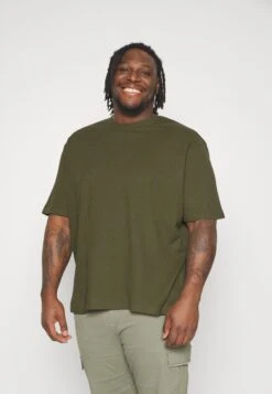 YOURTURN Unisex - T-Shirt Basic -Light Green/ Off-White -Yourturn 168fc237d06a4a0cba431bf23b2e9f52