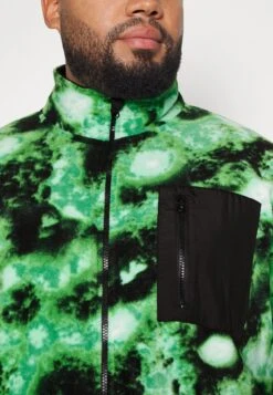 YOURTURN Fleecejas - Green -Yourturn 173857d8a0884f1ebba11cf259c90dfb