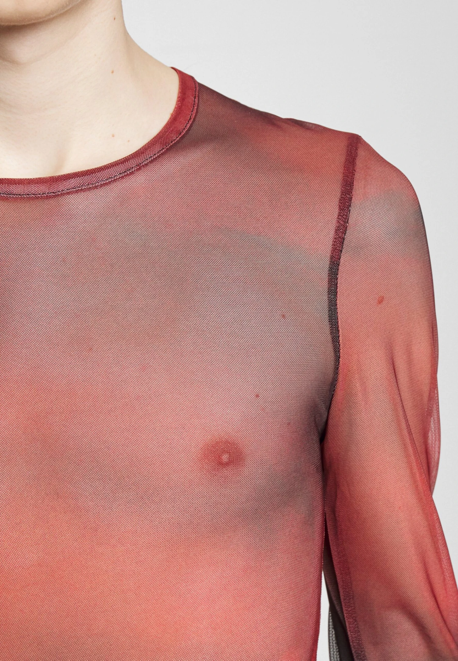 YOURTURN Unisex - Longsleeve -Red 8 YOURTURN Unisex - Longsleeve -Red - Afbeelding 6