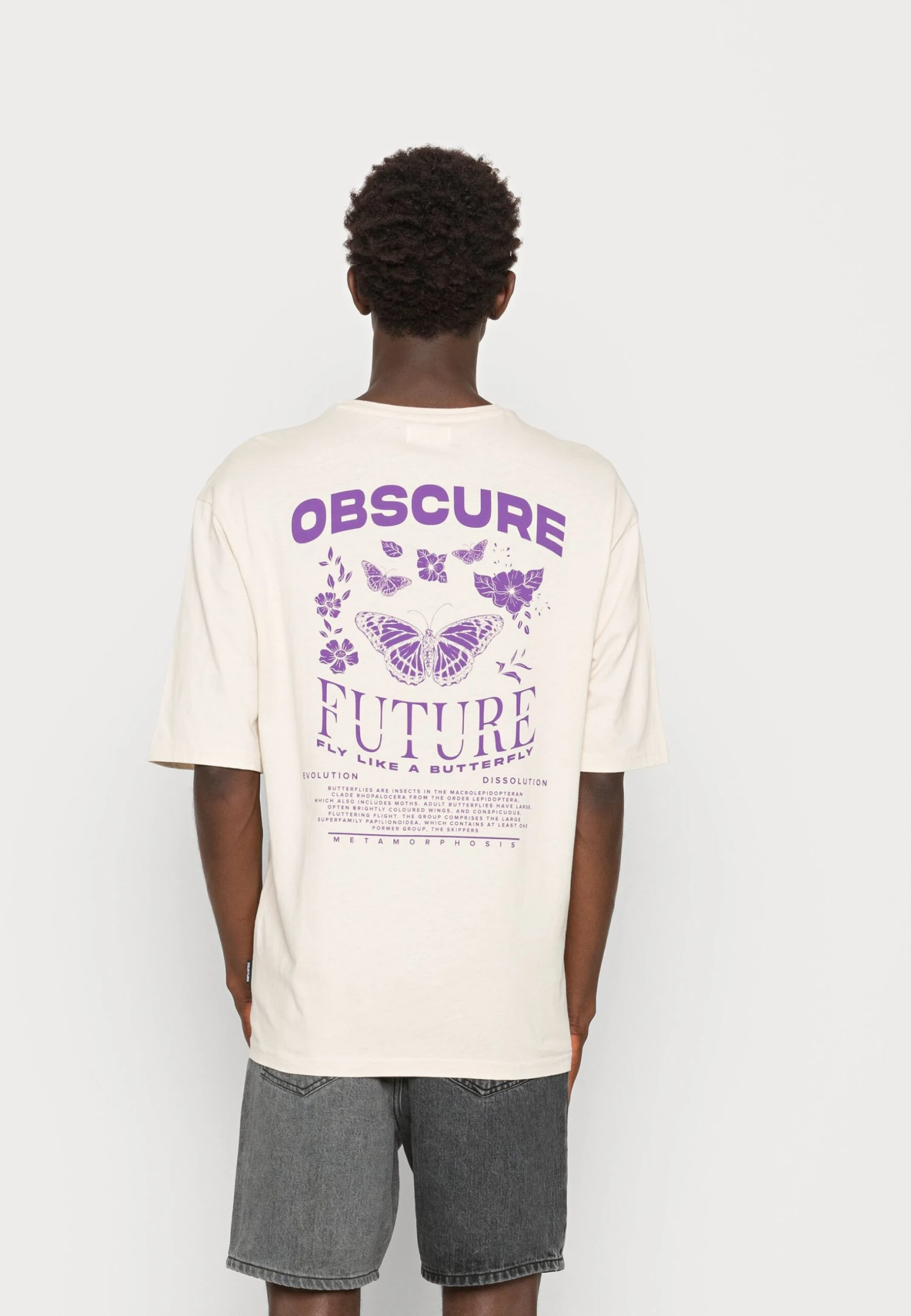 YOURTURN Nostalgia Future Tee Unisex - T-Shirt Print - Grey 5 YOURTURN Nostalgia Future Tee Unisex - T-Shirt Print - Grey - Afbeelding 3