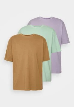 YOURTURN 3Pack Unisex - T-Shirt Basic - Light Green/Lilac/Light Brown 16 YOURTURN 3Pack Unisex - T-Shirt Basic - Light Green/Lilac/Light Brown -Yourturn 2ed8114ce3474a2bb4c76e33887aa7fd