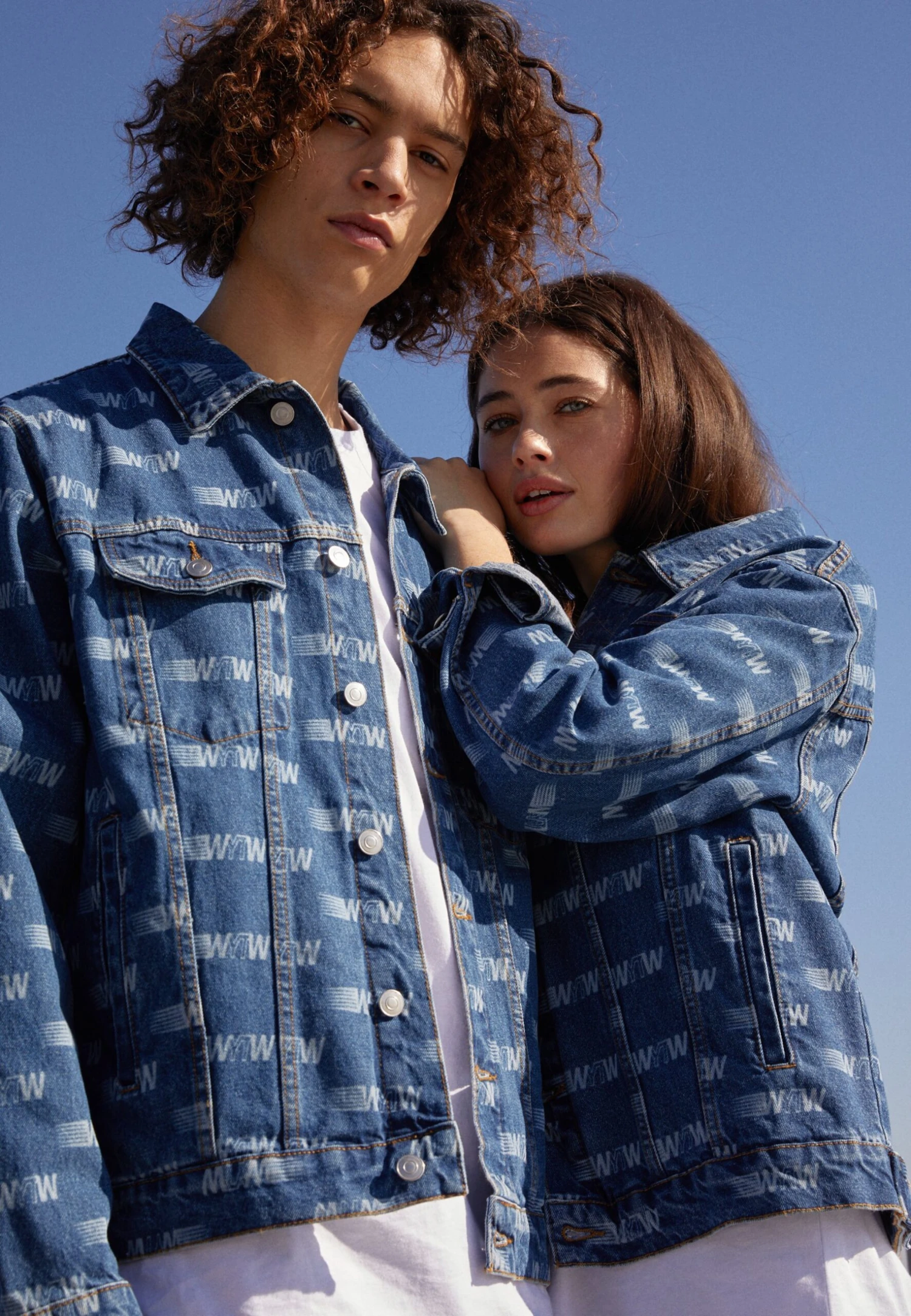 YOURTURN Wincent Weiss Unisex - Spijkerjas - Blue Denim 6 YOURTURN Wincent Weiss Unisex - Spijkerjas - Blue Denim - Afbeelding 4