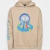 YOURTURN Rick And Morty Unisex - Hoodie - Beige