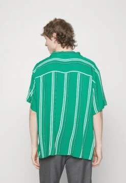 YOURTURN Stripes Boxi - Overhemd - Green -Yourturn 33ad028826184f32afd72d60071cd31d