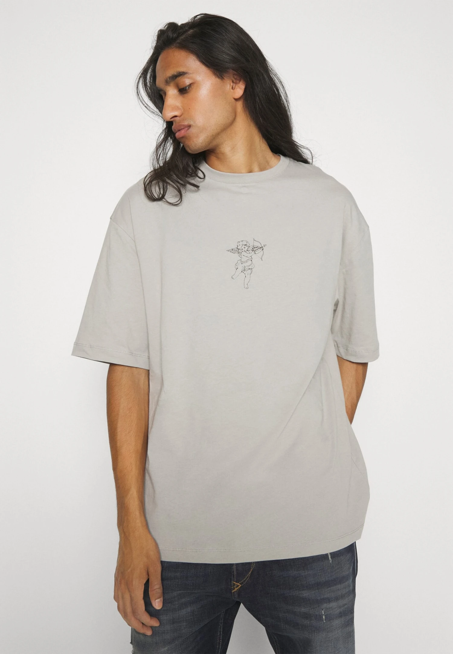 YOURTURN Unisex - T-Shirt Print - Dark Grey 6 YOURTURN Unisex - T-Shirt Print - Dark Grey - Afbeelding 4