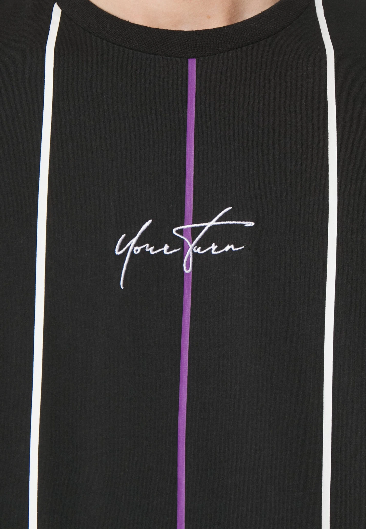 YOURTURN Unisex - T-Shirt Print - Purple 7 YOURTURN Unisex - T-Shirt Print - Purple - Afbeelding 5