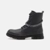YOURTURN Unisex - Veterboots - Black -Yourturn 4d6f9f2c3bb844c78ff09769efd06550