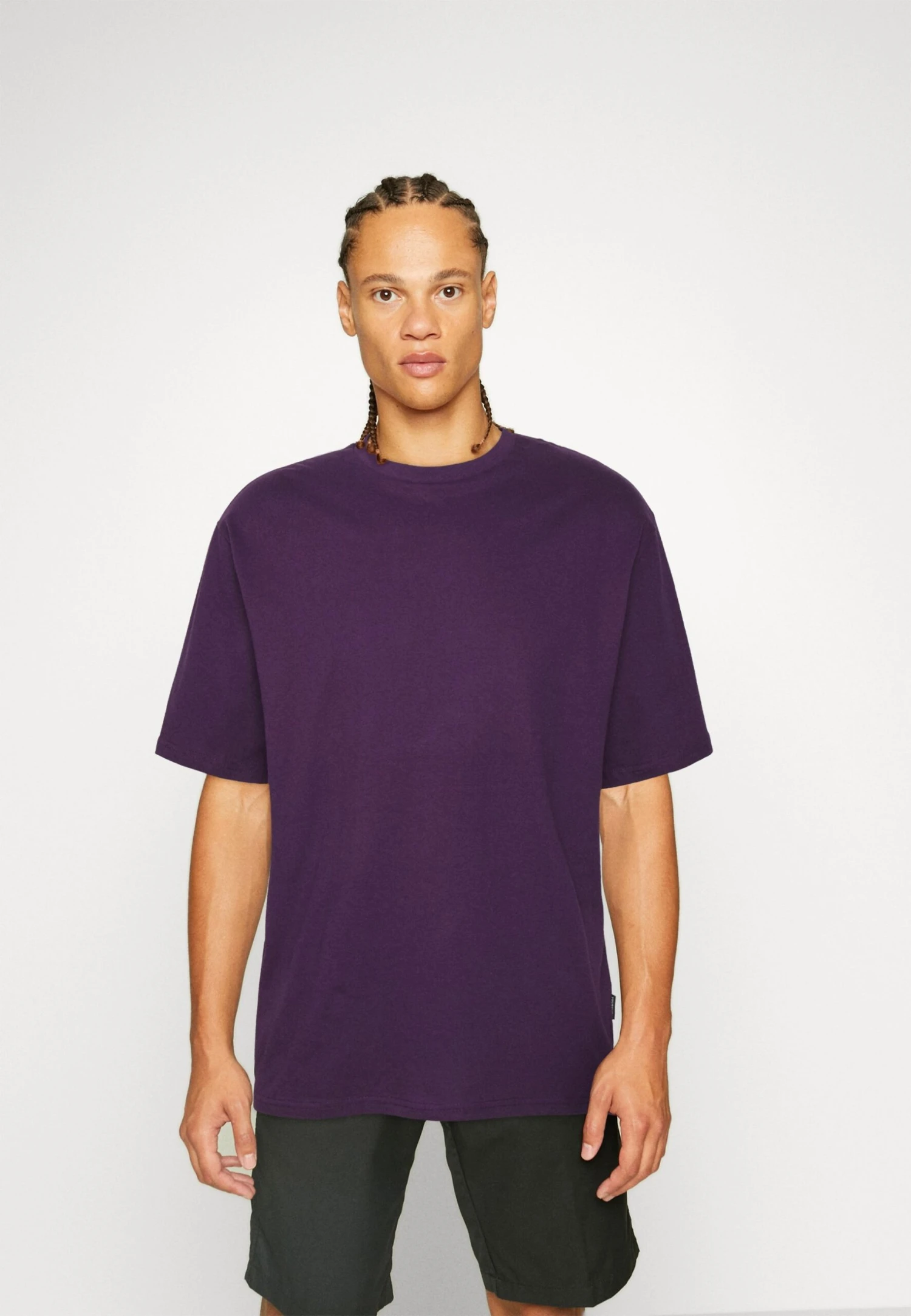 YOURTURN 3Pack Unisex - T-Shirt Basic - Grey/Purple/Black 4 YOURTURN 3Pack Unisex - T-Shirt Basic - Grey/Purple/Black - Afbeelding 2