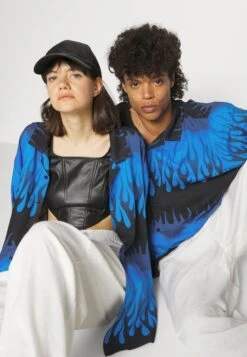 YOURTURN Unisex - Overhemdblouse - Blue -Yourturn 5ab13df5d2894aa2ae5dc096c09439cd