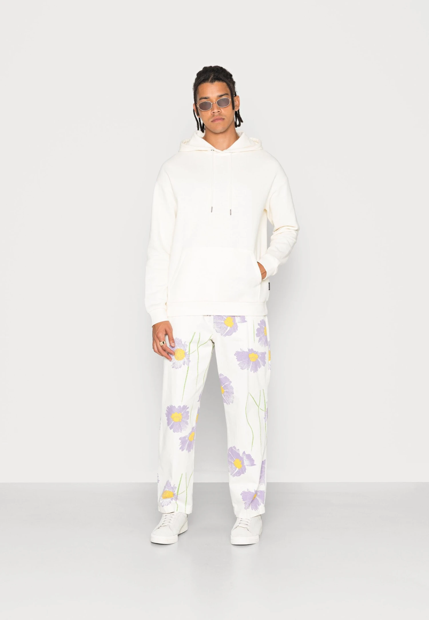 YOURTURN 2 Pack Unisex - Hoodie - Brown/Off White 3 YOURTURN 2 Pack Unisex - Hoodie - Brown/Off White