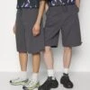 YOURTURN Genderless Parachute - Shorts - Dark Grey -Yourturn 733c608ff46d4de090a7f73d36fae9d7