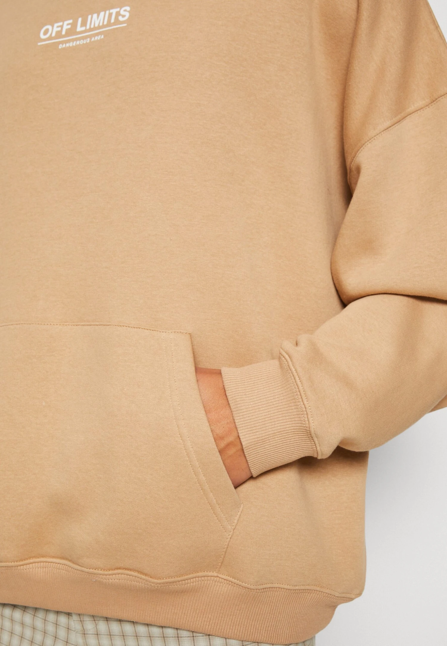YOURTURN Unisex - Hoodie - Tan 8 YOURTURN Unisex - Hoodie - Tan - Afbeelding 6