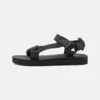 YOURTURN Unisex - Sandalen - Black -Yourturn 74eb874baf784ef0a4f5c2cdf1c7f3bf