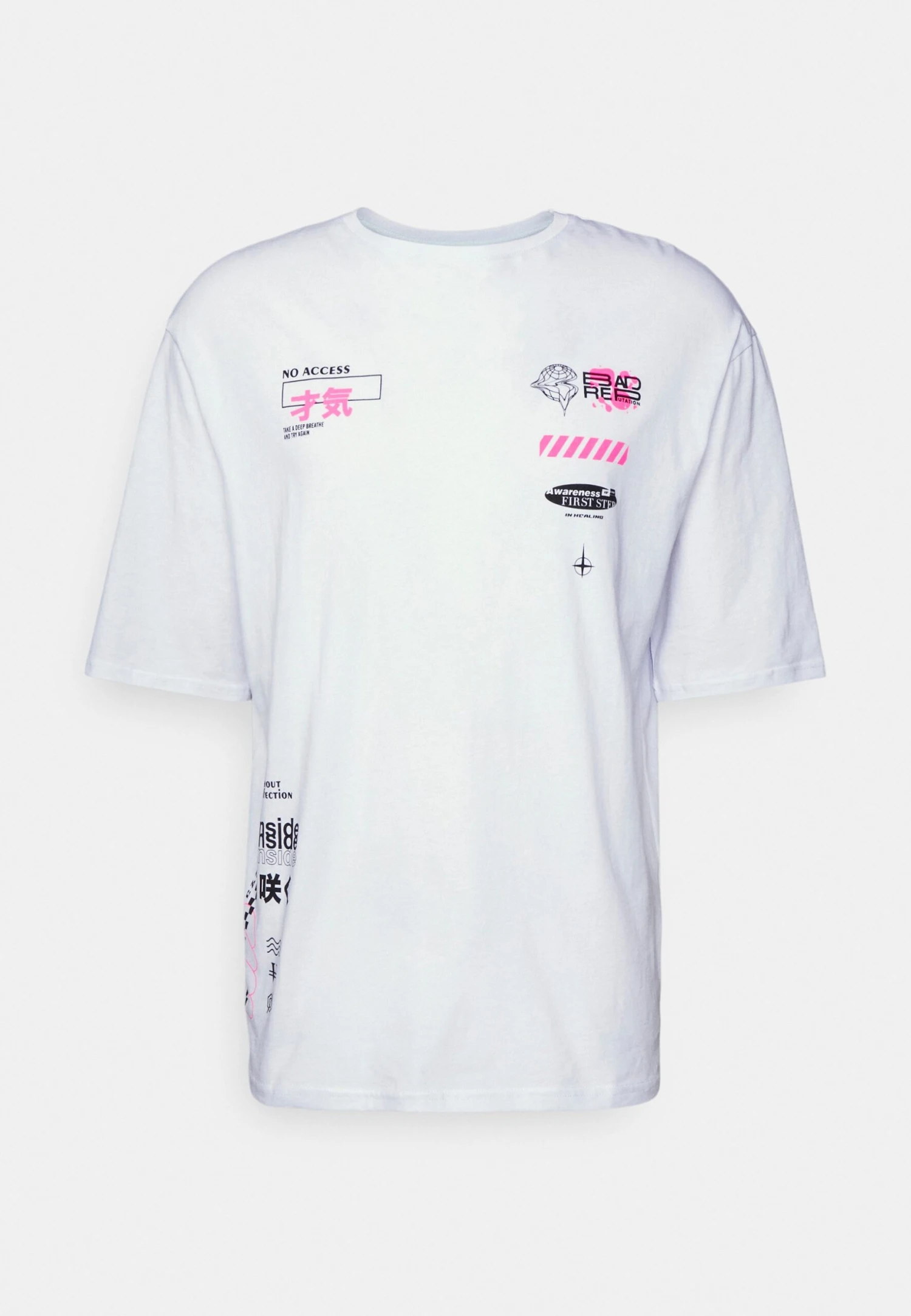 YOURTURN Unisex - T-Shirt Print - White 7 YOURTURN Unisex - T-Shirt Print - White - Afbeelding 5