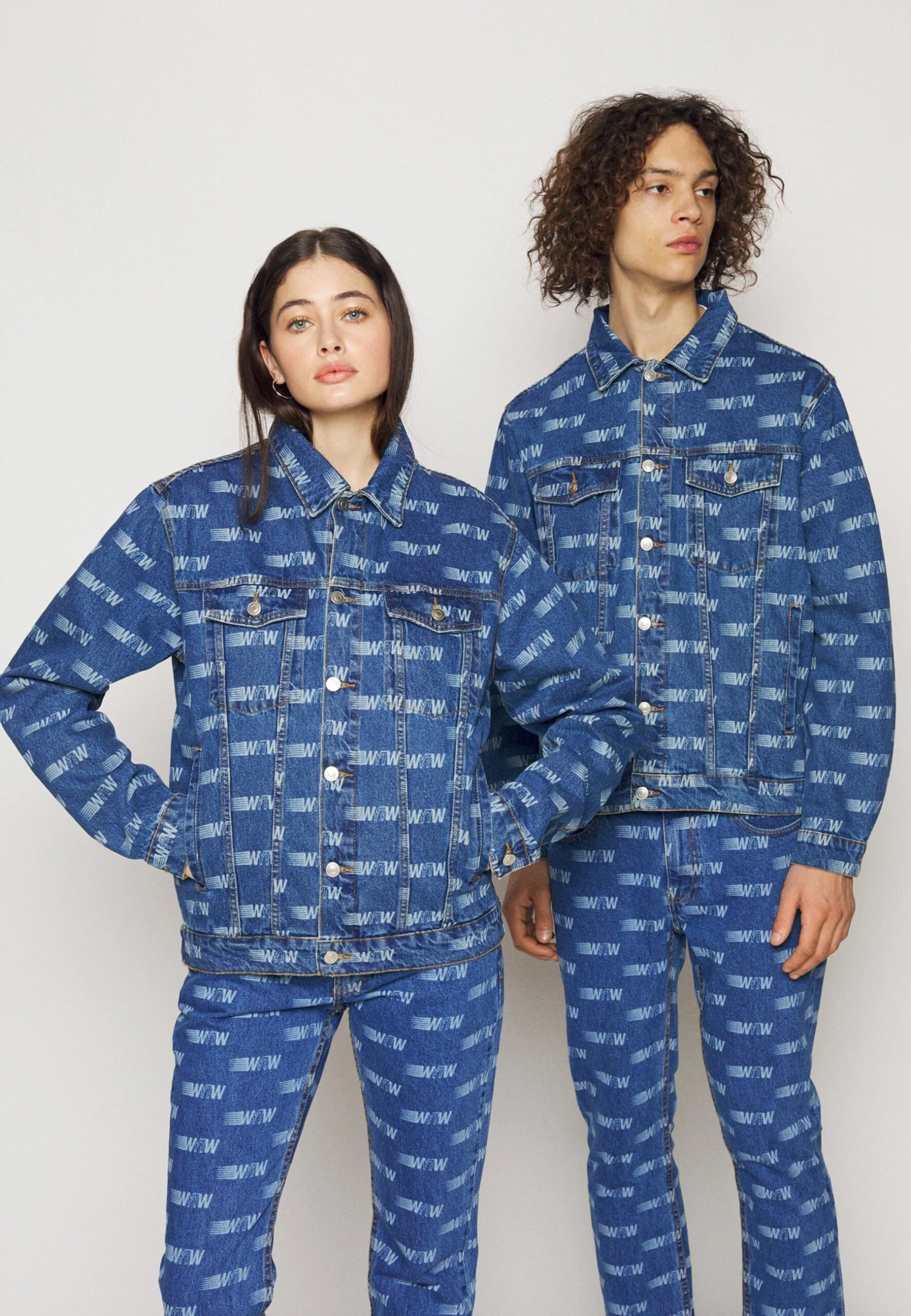 YOURTURN Wincent Weiss Unisex - Spijkerjas - Blue Denim 5 YOURTURN Wincent Weiss Unisex - Spijkerjas - Blue Denim - Afbeelding 3