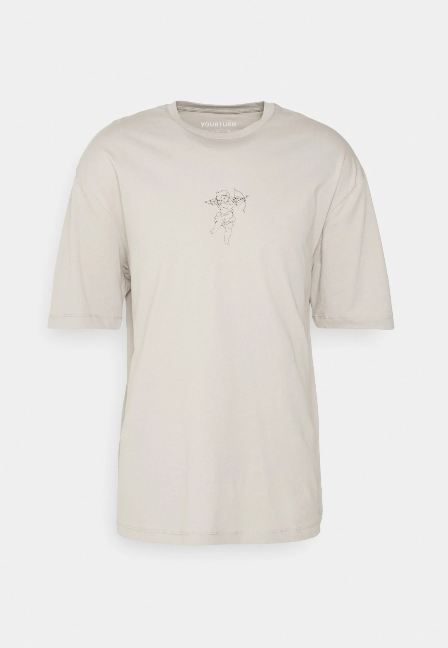 YOURTURN Unisex - T-Shirt Print - Dark Grey 7 YOURTURN Unisex - T-Shirt Print - Dark Grey - Afbeelding 5