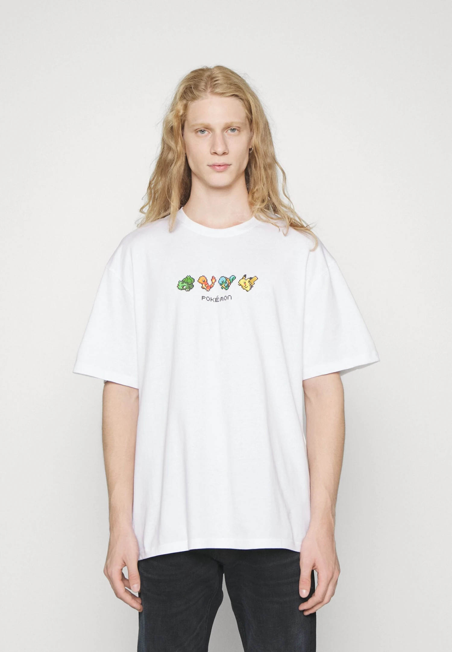 YOURTURN Pokemon Pikachu Unisex - T-Shirt Print - White 3 YOURTURN Pokemon Pikachu Unisex - T-Shirt Print - White