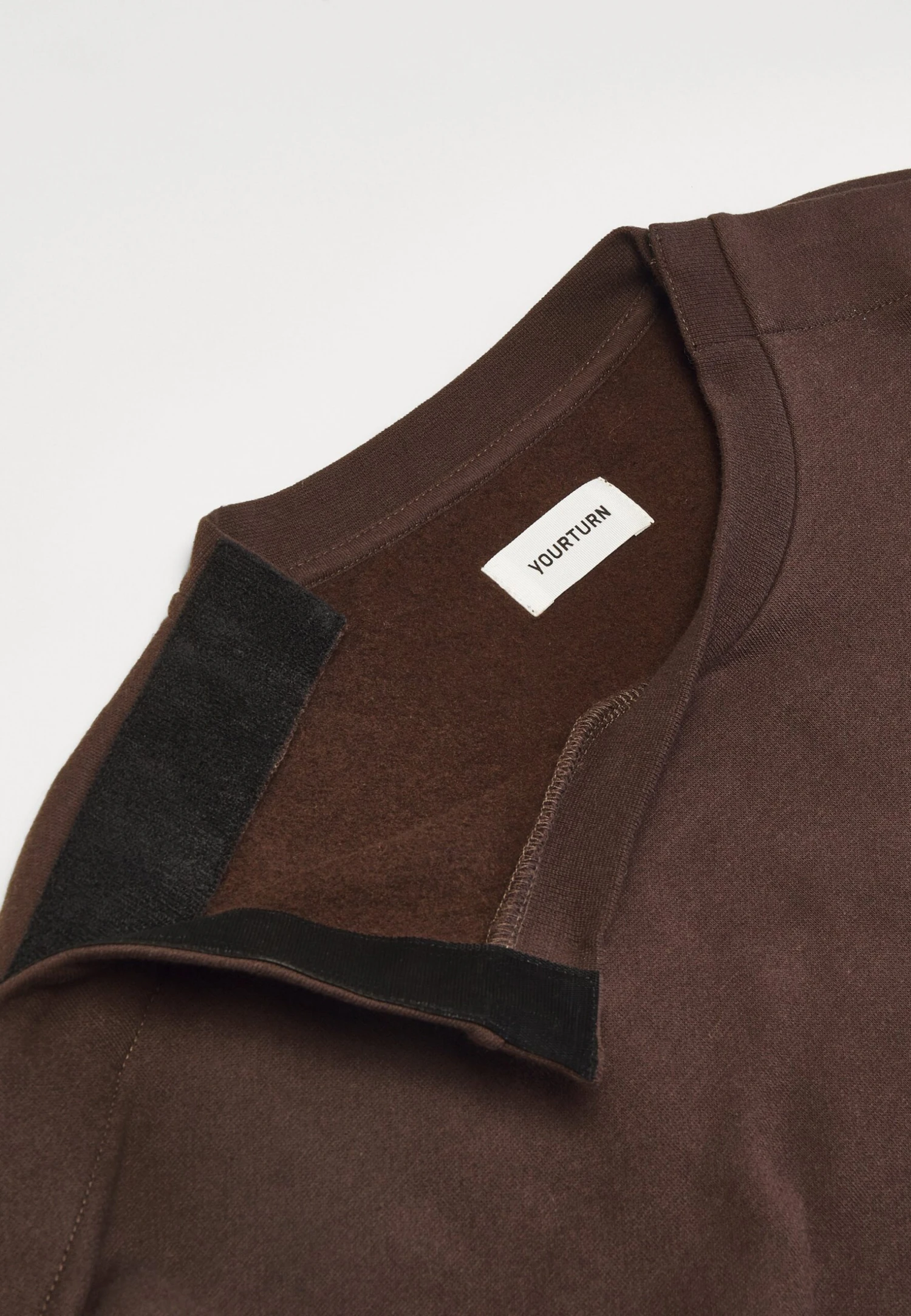 YOURTURN Unisex - Sweater - Dark Brown 13 YOURTURN Unisex - Sweater - Dark Brown - Afbeelding 11