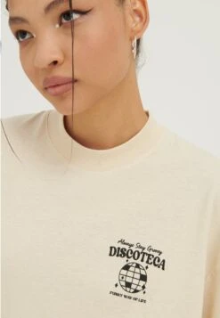 YOURTURN Unisex - T-Shirt Print - Mottled Light Brown -Yourturn 941aa9d5ee30436d949c8e1dc9b62969