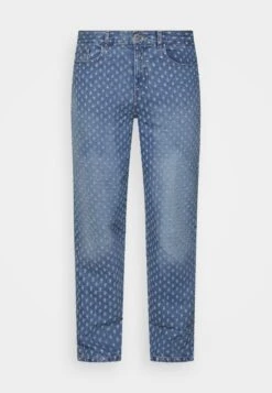 Phluid Project X Yourturn - Heavily Distressed - Relaxed Fit Jeans - Blue Denim -Yourturn 99e86d0f25cd442fa138b90fc99ac41e