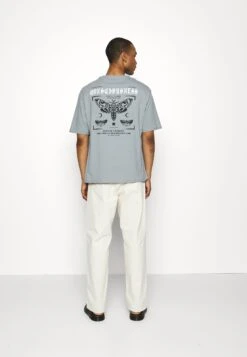 YOURTURN Unisex - T-Shirt Print - Dark Grey -Yourturn a40fdef59e3a4a4c9644d64a0b7ebfa7