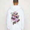 YOURTURN Letters - Hoodie - White