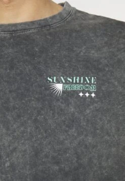 YOURTURN Unisex - T-Shirt Print - Mottled Black -Yourturn a85d95624c9c49c49f465d6519079221