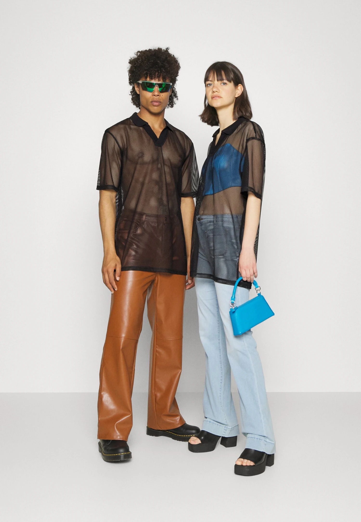 YOURTURN Unisex - Poloshirt - Grey 4 YOURTURN Unisex - Poloshirt - Grey - Afbeelding 2