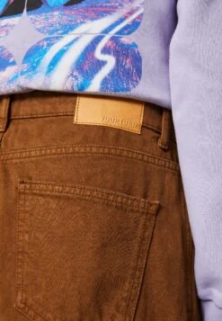 YOURTURN Unisex - Relaxed Fit Jeans - Brown -Yourturn c0082cd3a5d24d63b1a92f6510e64a77