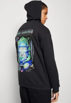 YOURTURN Rick And Morty Unisex - Hoodie - Black -Yourturn c510e2790d4f414bb32bc6a377106ed8