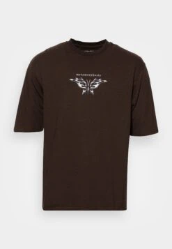 YOURTURN Unisex - T-Shirt Print -Dark Brown -Yourturn ca18b6151bd04a5da1b9ef06da836250