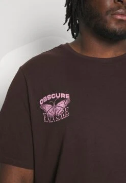 YOURTURN T-Shirt Print - Dark Brown -Yourturn ce4e18fa4fbc4c1e89a1c949bde926b5