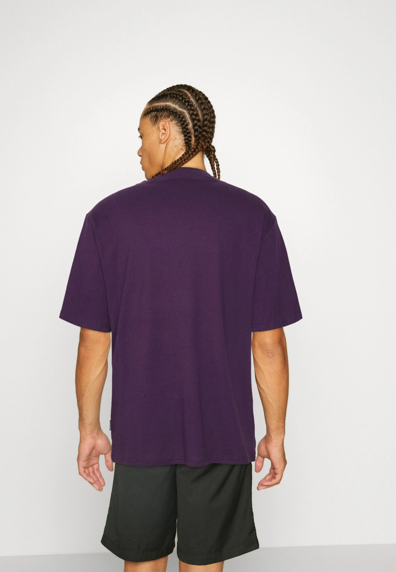 YOURTURN 3Pack Unisex - T-Shirt Basic - Grey/Purple/Black 5 YOURTURN 3Pack Unisex - T-Shirt Basic - Grey/Purple/Black - Afbeelding 3