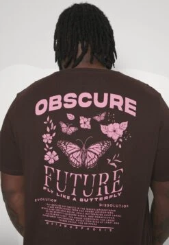 YOURTURN T-Shirt Print - Dark Brown -Yourturn d8f393defc3d420bad3f6109b2939097