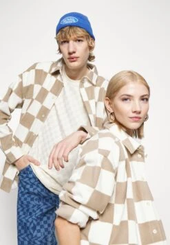 YOURTURN Unisex - Overhemdblouse - Beige -Yourturn e8298cc70cf9453ea6c2206da9d11c42