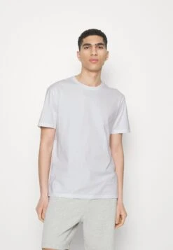 YOURTURN Unisex 5 Pack - T-Shirt Basic - White/Apricot/Light Blue -Yourturn ec52c666b33947f08a6a35e9effec69b