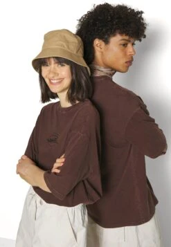 YOURTURN Unisex - T-Shirt Print - Dark Brown 11 YOURTURN Unisex - T-Shirt Print - Dark Brown -Yourturn ed0047be63e54a299600a138edfa9bf3