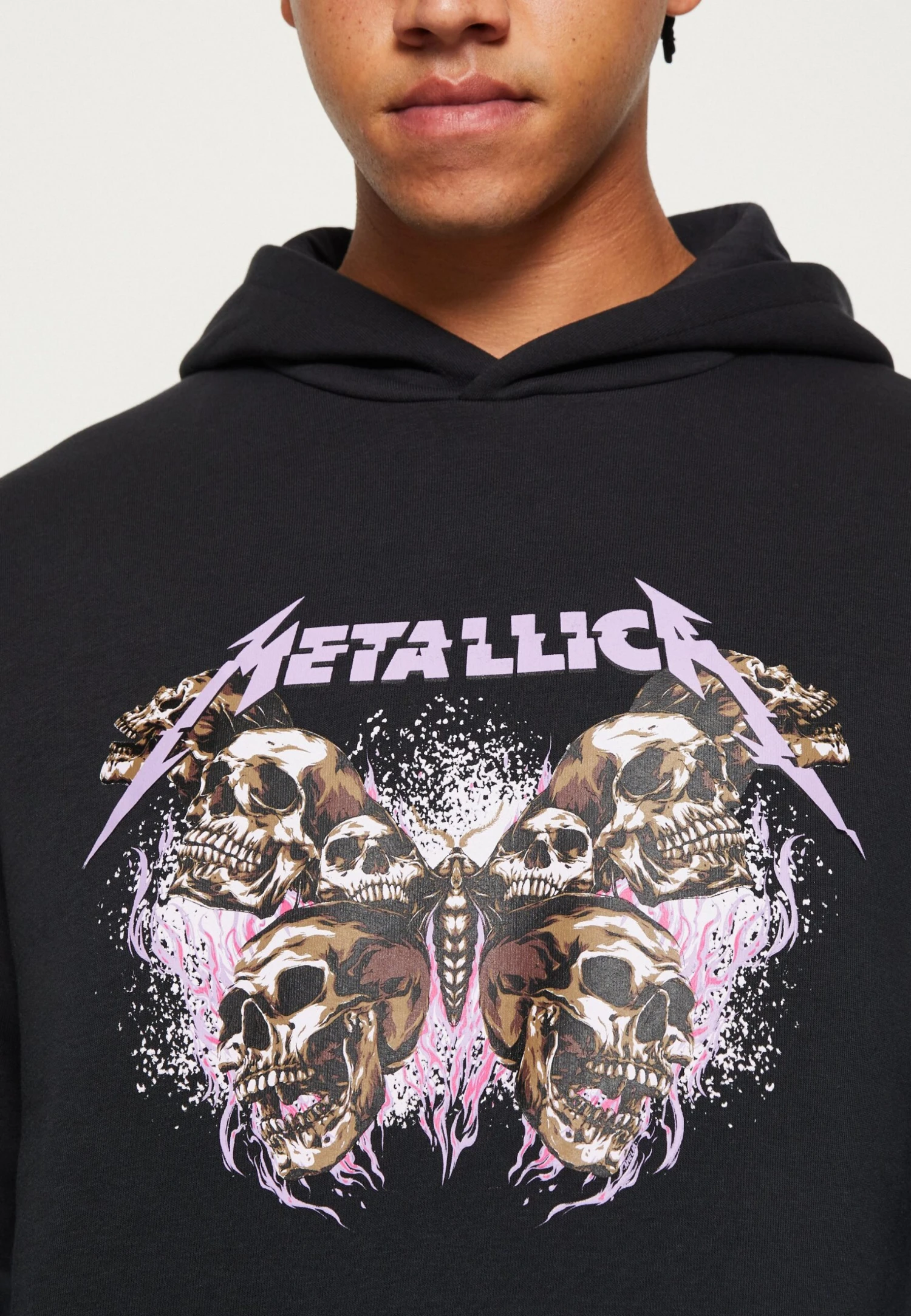 YOURTURN Metallica Unisex - Hoodie - Black 8 YOURTURN Metallica Unisex - Hoodie - Black - Afbeelding 6