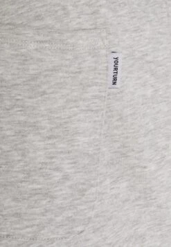YOURTURN Unisex - Trainingsbroek - Mottled Light Grey -Yourturn fd02460eaf114827b68c1d701fa09ef2